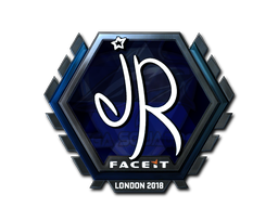 Item Sticker | jR (Foil) | London 2018