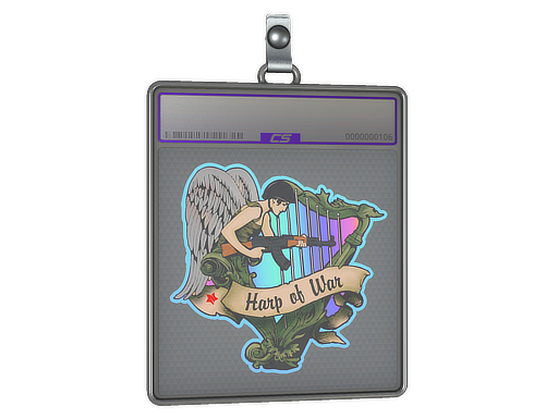 Item Sticker Slab | Harp of War (Holo)