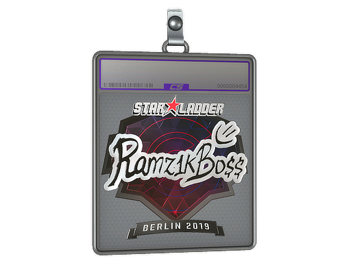 Item Sticker Slab | Ramz1kBO$$ (Foil) | Berlin 2019