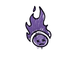 Item Graffiti | Toasted (Monster Purple)