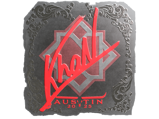 Item Sticker | khaN (Foil) | Austin 2025