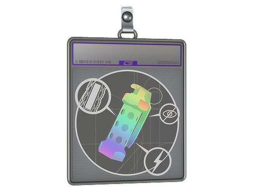 Item Sticker Slab | Flashblack (Holo)