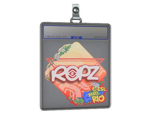Item Sticker Slab | ropz | Rio 2022
