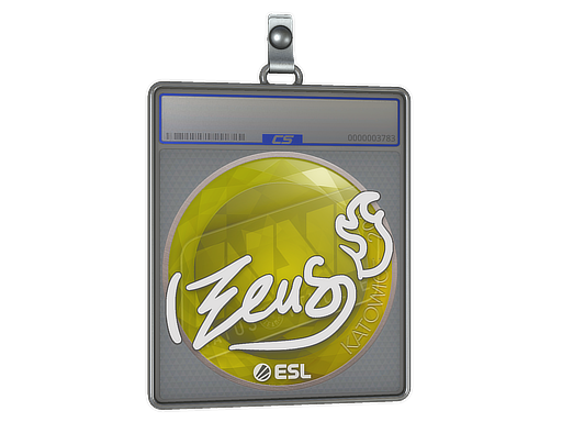 Item Sticker Slab | Zeus | Katowice 2019