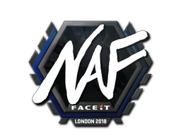 Item Sticker | NAF | London 2018
