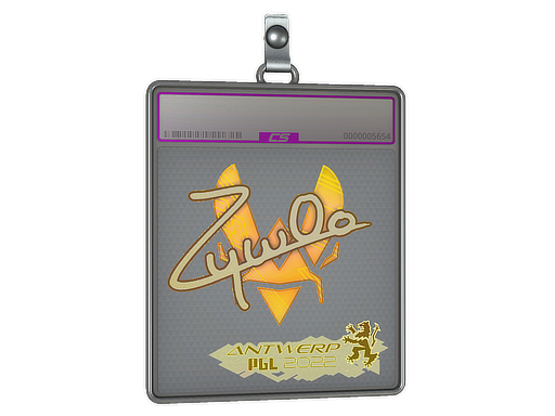 Item Sticker Slab | ZywOo (Holo) | Antwerp 2022