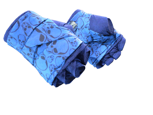 Item Hand Wraps | Cobalt Skulls