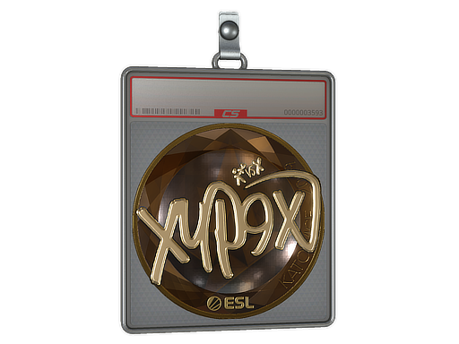 Item Sticker Slab | Xyp9x (Gold) | Katowice 2019