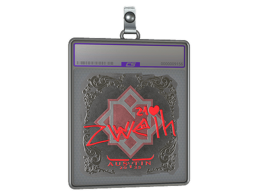 Item Sticker Slab | zweih (Foil) | Austin 2025