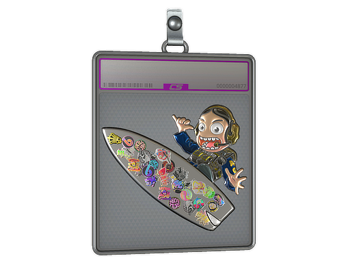Item Sticker Slab | Sticker Bomb Surf Ava (Foil)