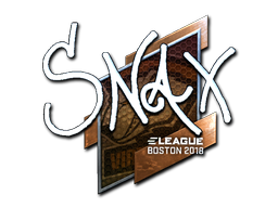 Item Sticker | Snax (Foil) | Boston 2018