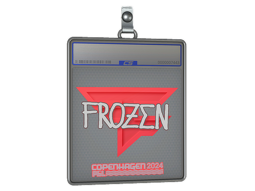 Item Sticker Slab | frozen | Copenhagen 2024