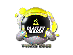 Item Sticker | BLAST.tv (Glitter) | Paris 2023