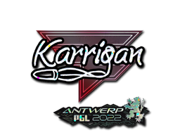 Item Sticker | karrigan (Glitter) | Antwerp 2022