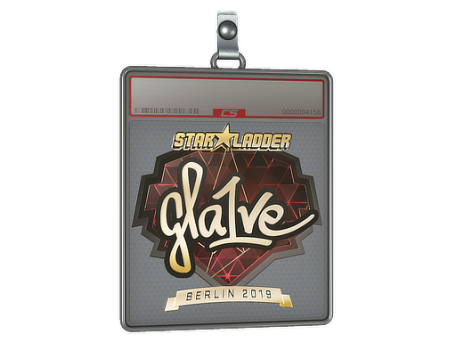 Item Sticker Slab | gla1ve (Gold) | Berlin 2019