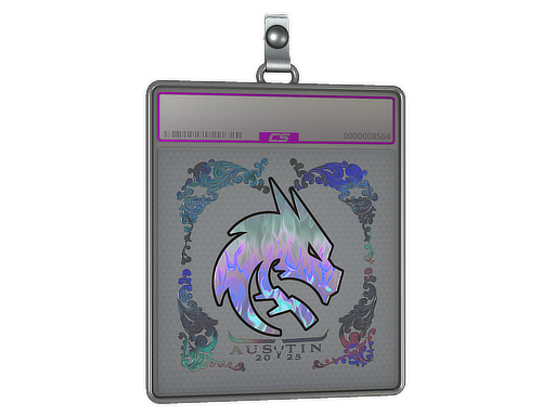 Item Sticker Slab | Team Spirit (Holo) | Austin 2025