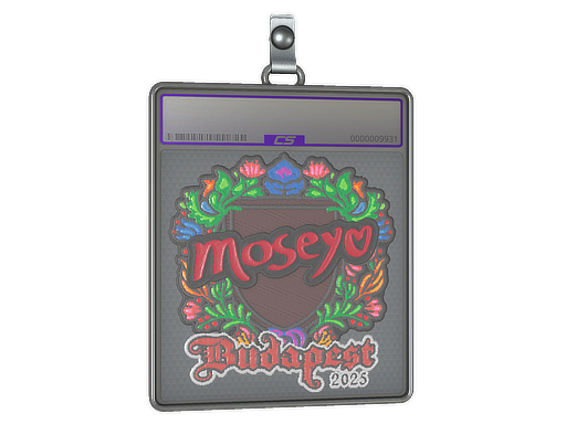 Item Sticker Slab | Moseyuh (Embroidered) | Budapest 2025