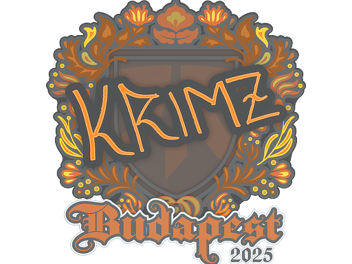 Item Sticker | KRIMZ | Budapest 2025