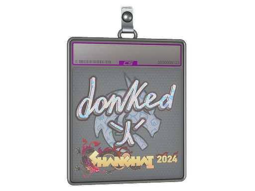 Item Sticker Slab | donk (Holo) | Shanghai 2024