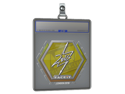 Item Sticker Slab | Zeus | London 2018