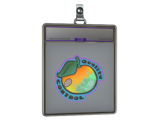 Item Sticker Slab | Quality Control (Holo)