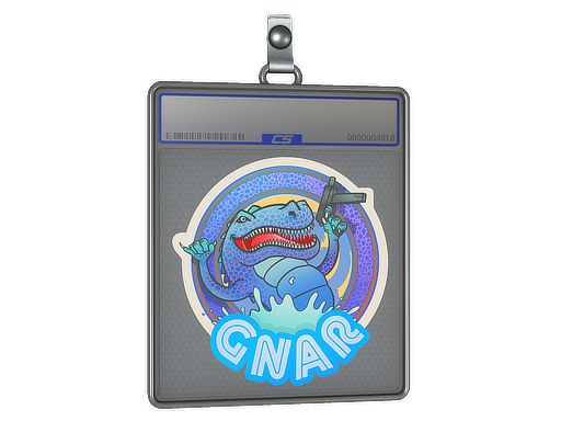 Item Sticker Slab | Blue Gnar