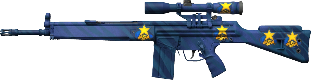 Item G3SG1 | Azure Zebra