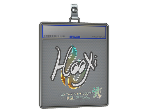 Item Sticker Slab | HooXi | Antwerp 2022