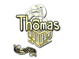 Item Sticker | Thomas (Gold) | Paris 2023