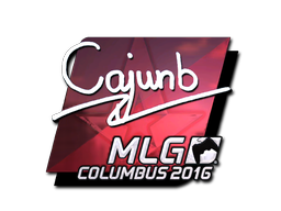 Item Sticker | cajunb (Foil) | MLG Columbus 2016