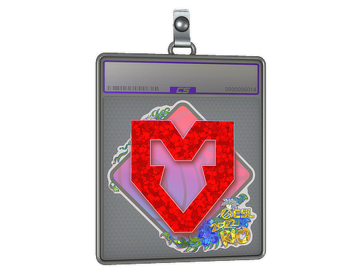Item Sticker Slab | MOUZ (Glitter) | Rio 2022