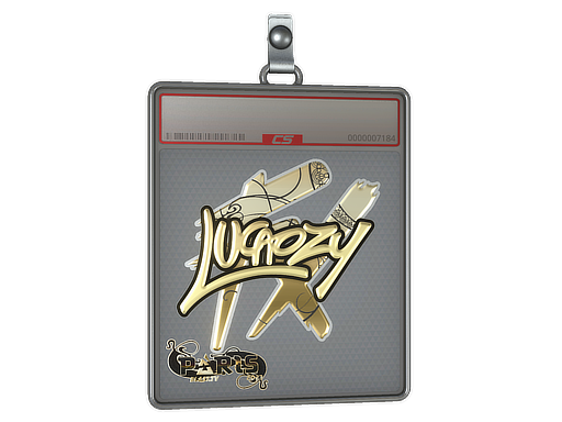 Item Sticker Slab | Lucaozy (Gold) | Paris 2023