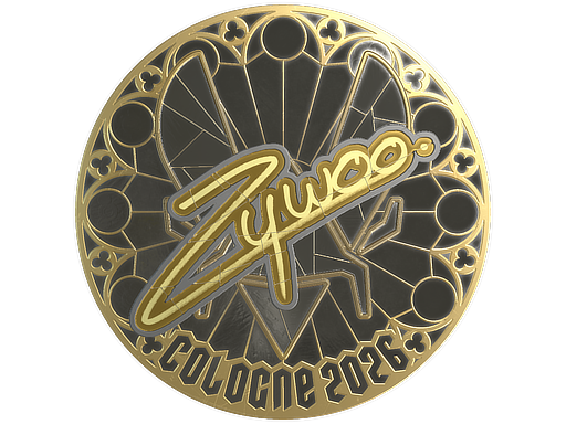 Item Sticker | ZywOo (Gold) | Cologne 2026