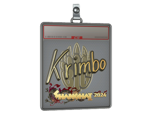 Item Sticker Slab | Krimbo (Gold) | Shanghai 2024