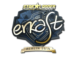 Item Sticker | erkaSt (Gold) | Berlin 2019