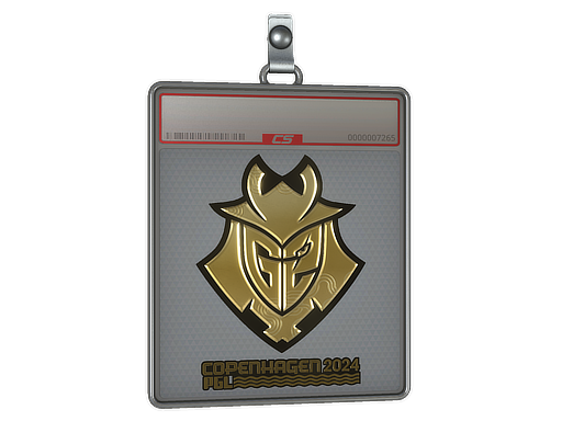 Item Sticker Slab | G2 Esports (Gold) | Copenhagen 2024