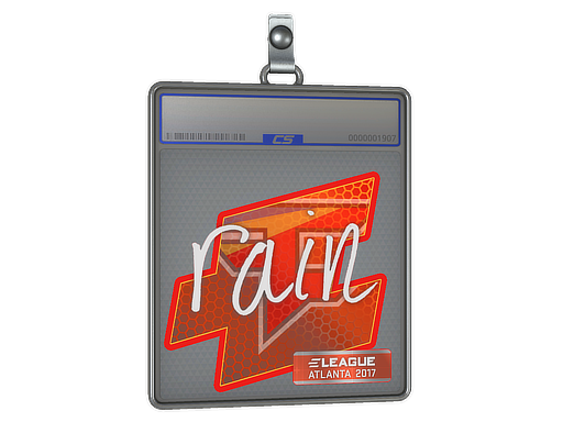 Item Sticker Slab | rain | Atlanta 2017