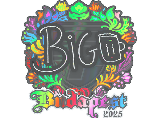 Item Sticker | biguzera (Holo) | Budapest 2025