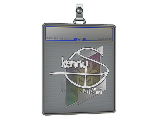Item Sticker Slab | kennyS | Boston 2018