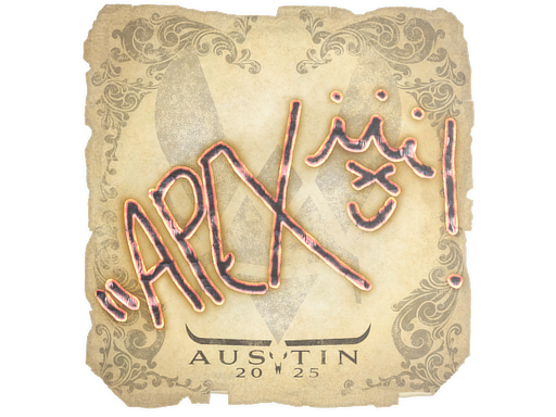 Item Sticker | apEX | Austin 2025