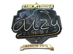 Item Sticker | aizy (Gold) | Berlin 2019