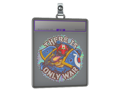 Item Sticker Slab | Space Marine (Holo)