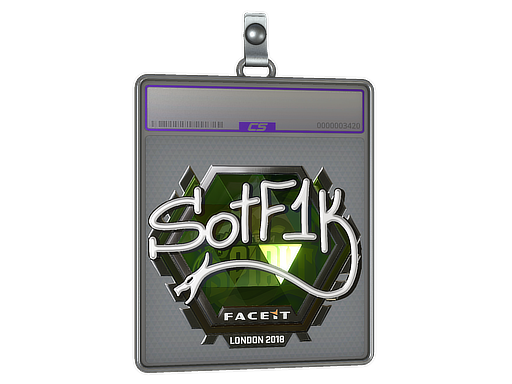 Item Sticker Slab | S0tF1k (Foil) | London 2018