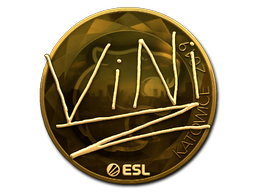 Item Sticker | VINI (Gold) | Katowice 2019