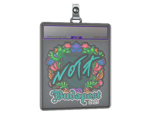 Item Sticker Slab | nota (Embroidered) | Budapest 2025