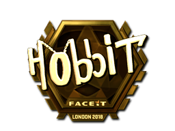Item Sticker | Hobbit (Gold) | London 2018