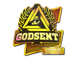 Item Sticker | GODSENT (Holo) | Atlanta 2017