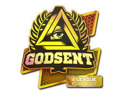 Cosmetic Sticker | GODSENT (Holo) | Atlanta 2017 of Craft