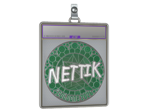 Item Sticker Slab | nettik (Foil) | Cologne 2026