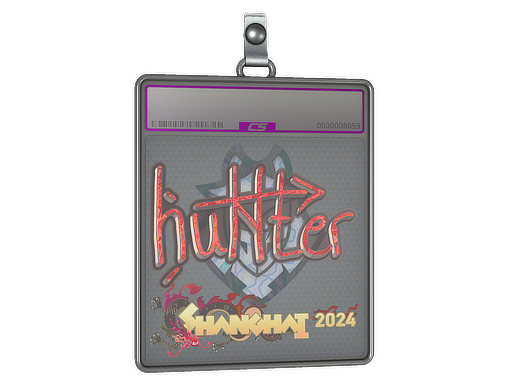 Item Sticker Slab | huNter- (Holo) | Shanghai 2024